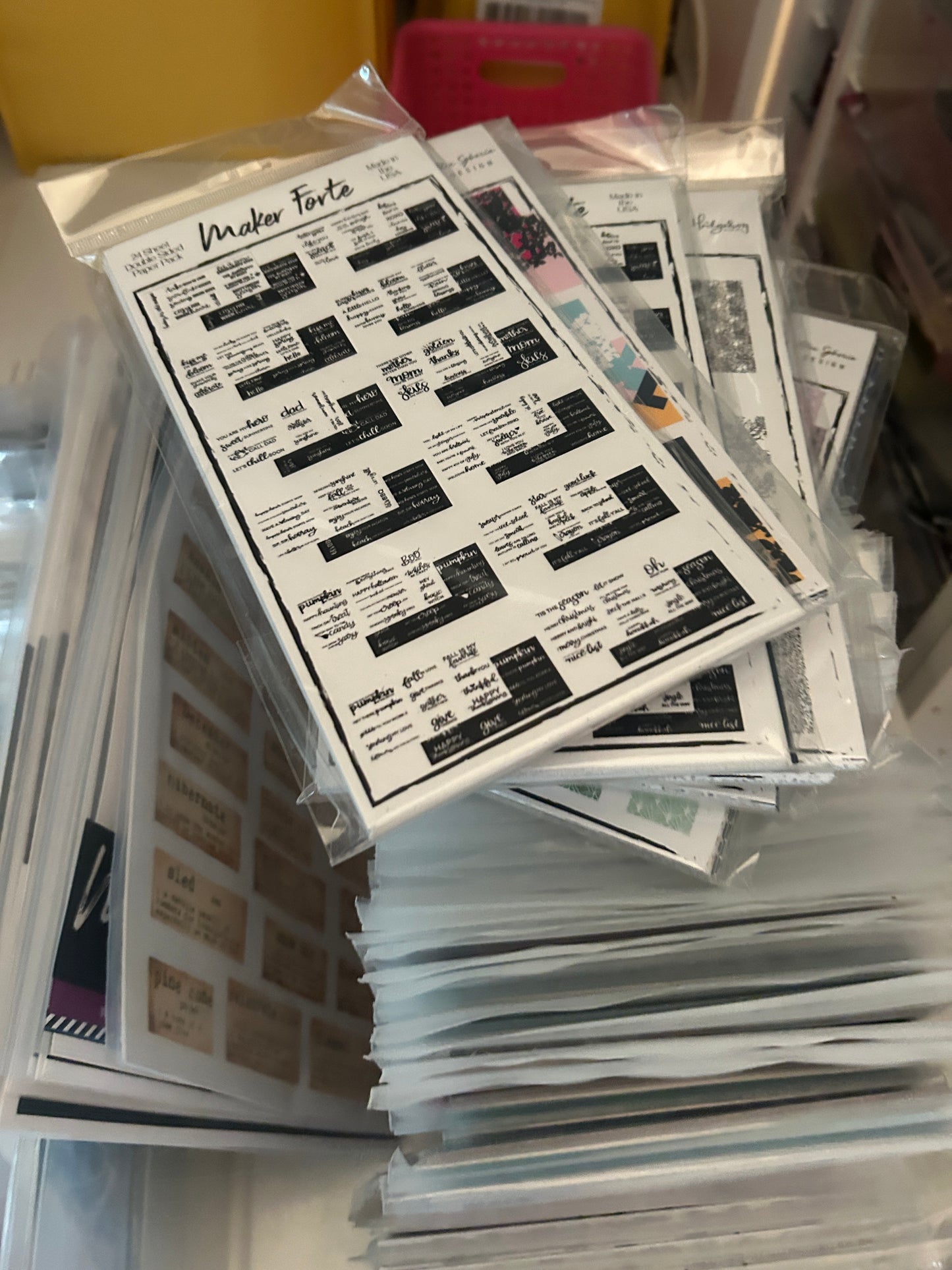 5 Random Paper Packs