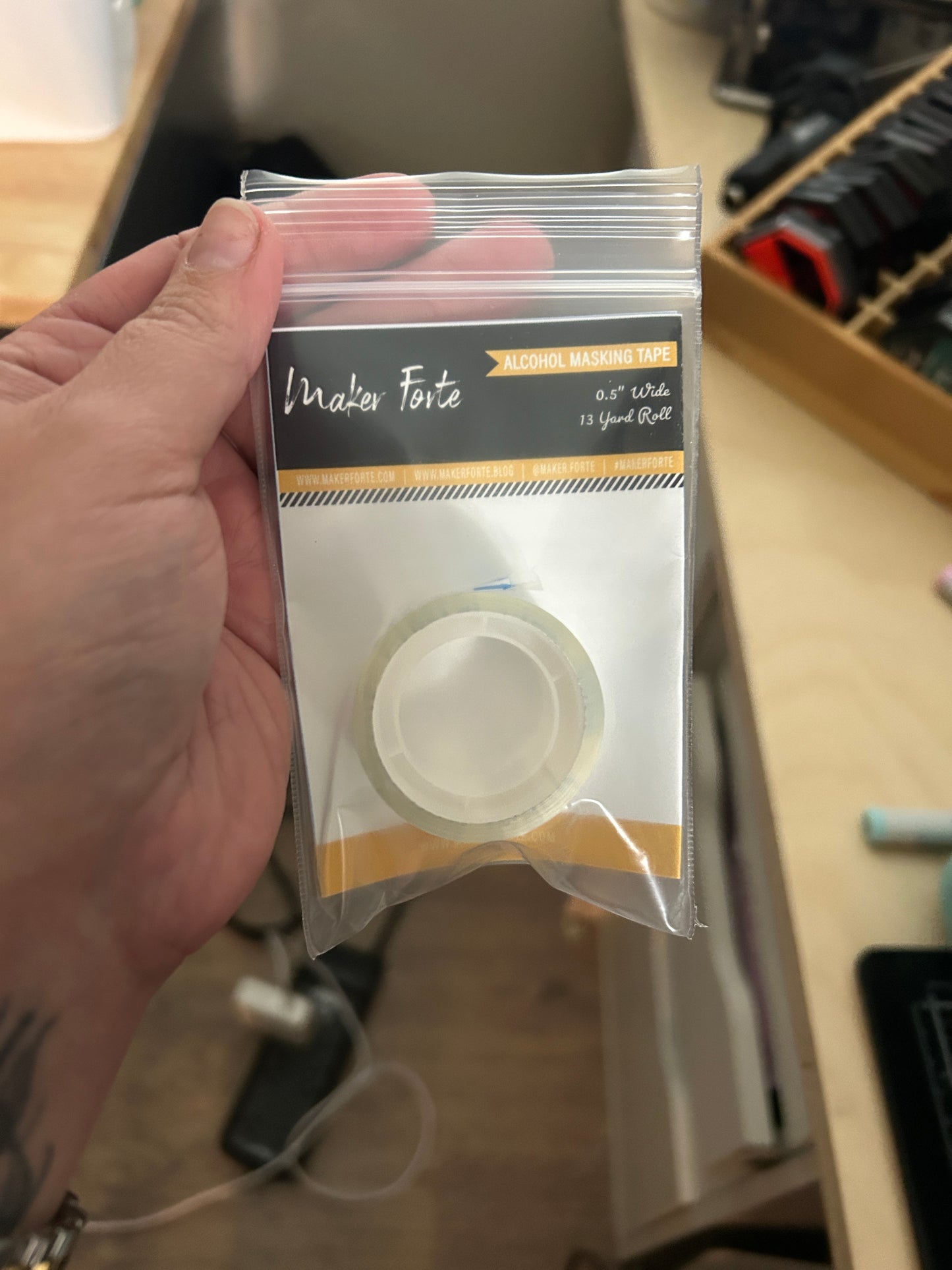 Alcohol Ink Masking Tape