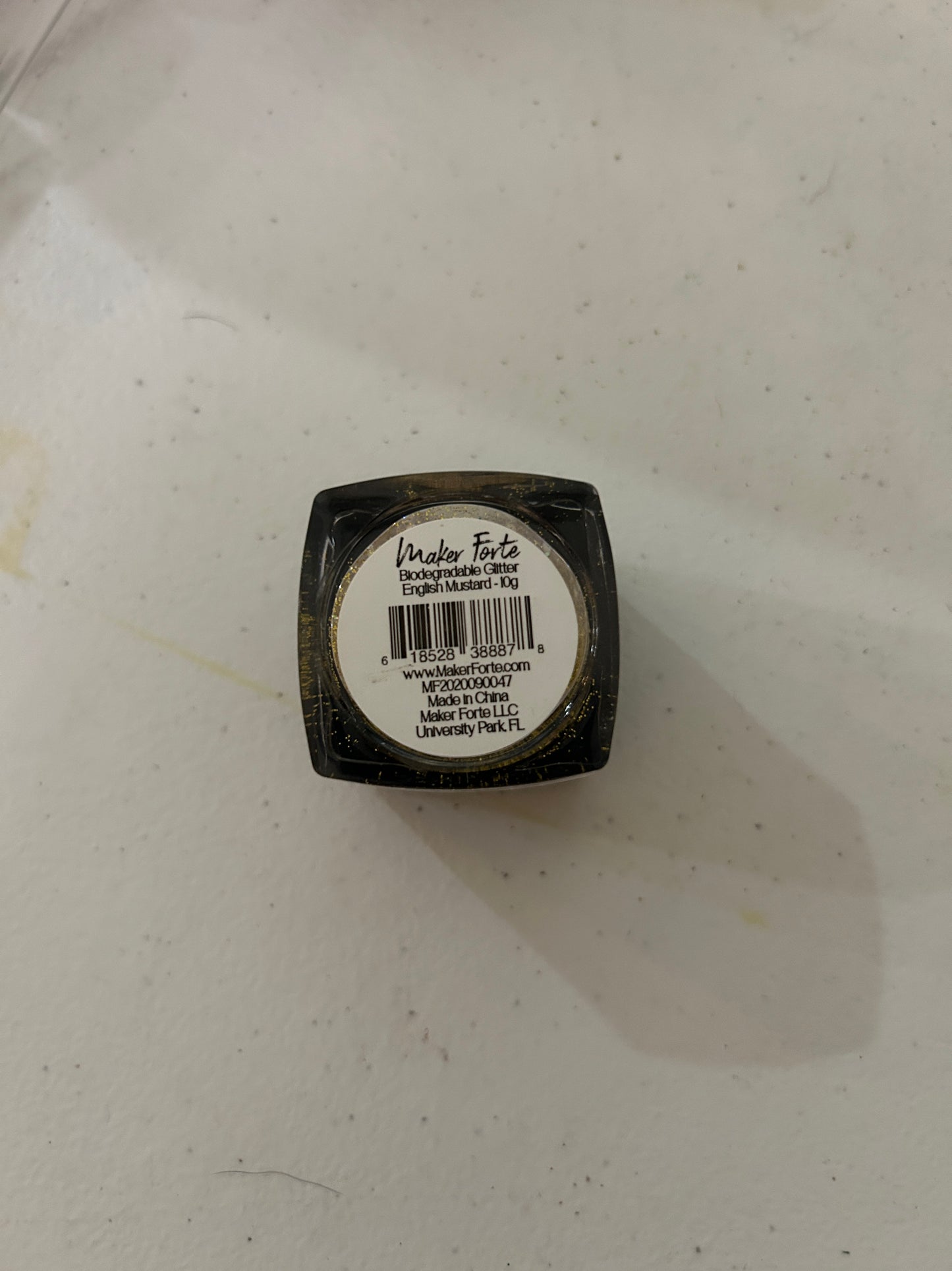 English Mustard Biodegradable Glitter
