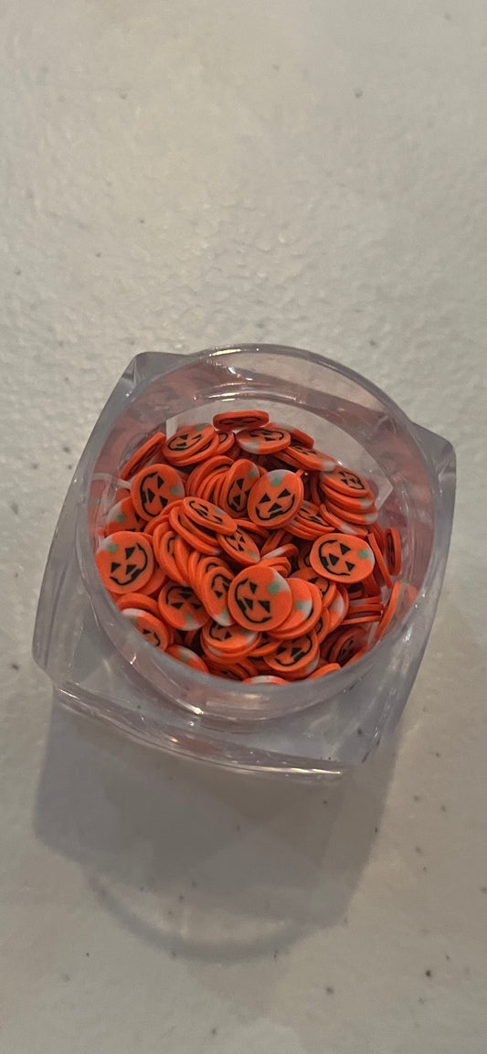Pumpkin Clay Slices