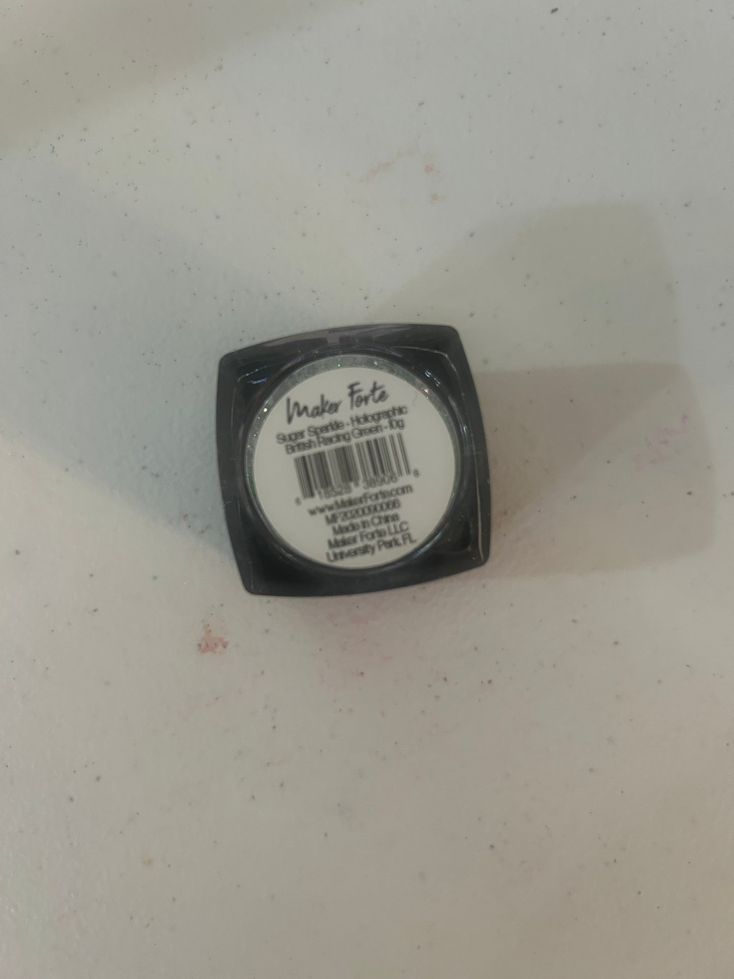 British Racing Green Glitter