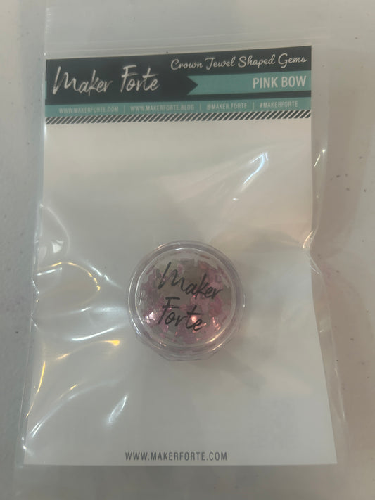 Pink Bow Gems