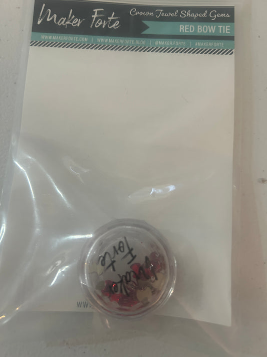 Red Bow Tie Gems