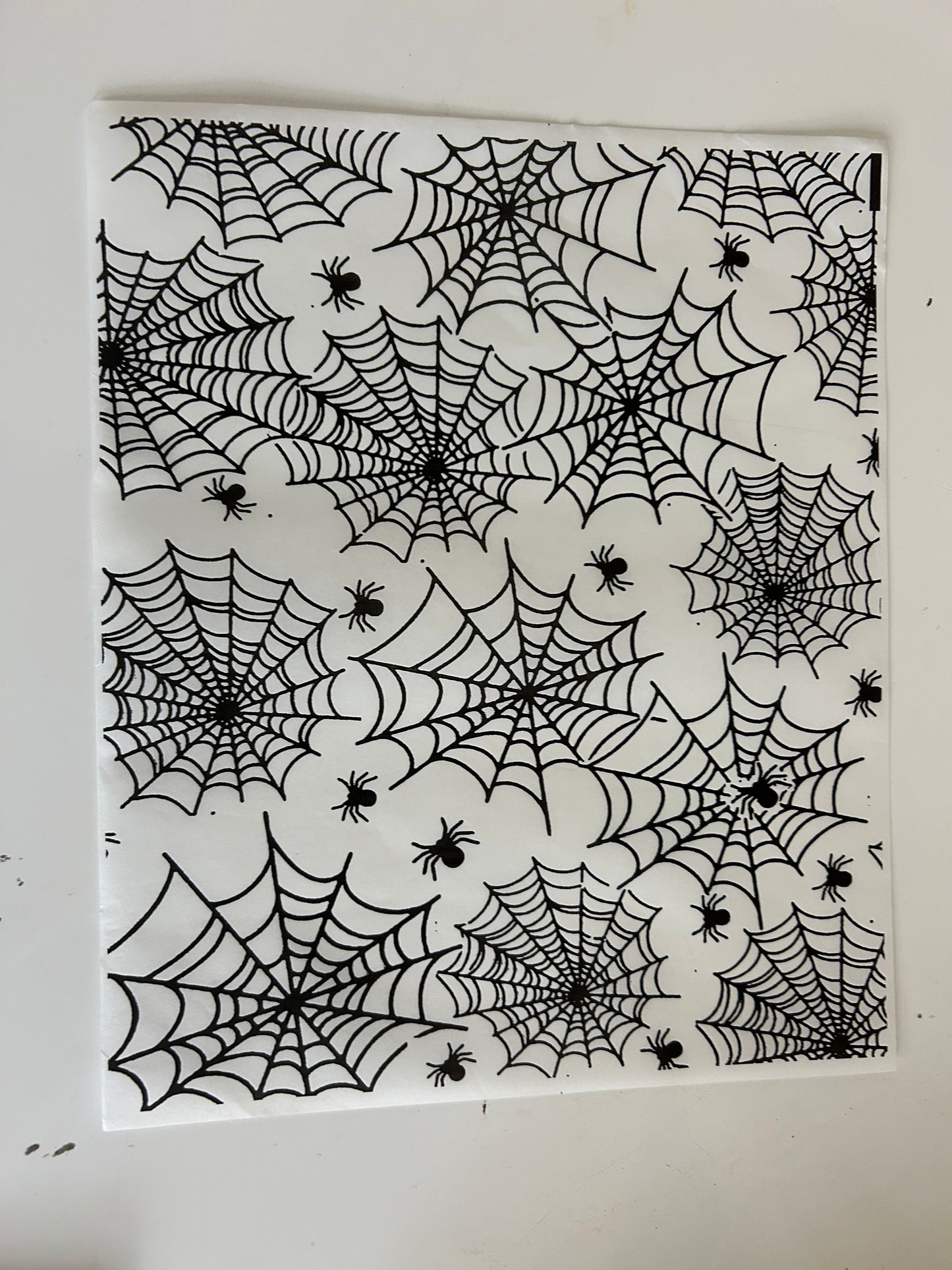 Black and White Cobwebs Mixed Media Pack (10 sheets 5 ea)