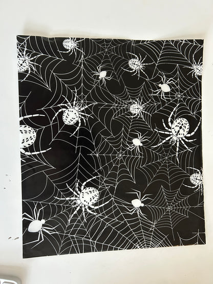 Black and White Cobwebs Mixed Media Pack (10 sheets 5 ea)
