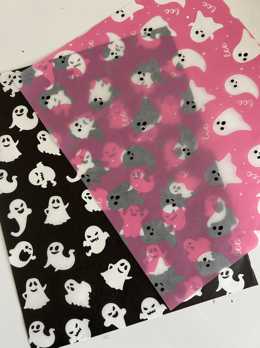 Ghosts Mixed Media Pack (10 sheets 5 ea)