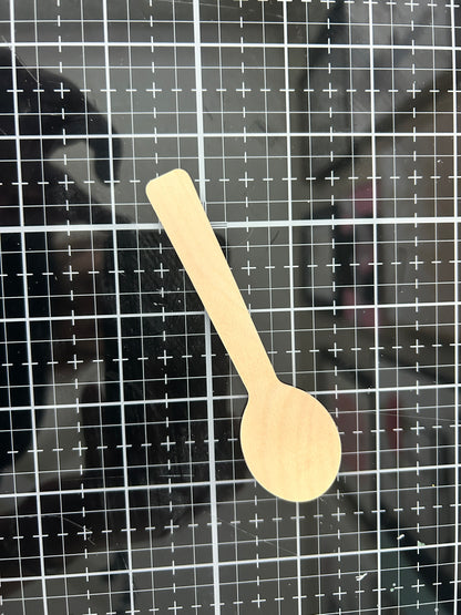 Wooden Crafting Spoons - Anti Static for powders and Flakes (10 pk)