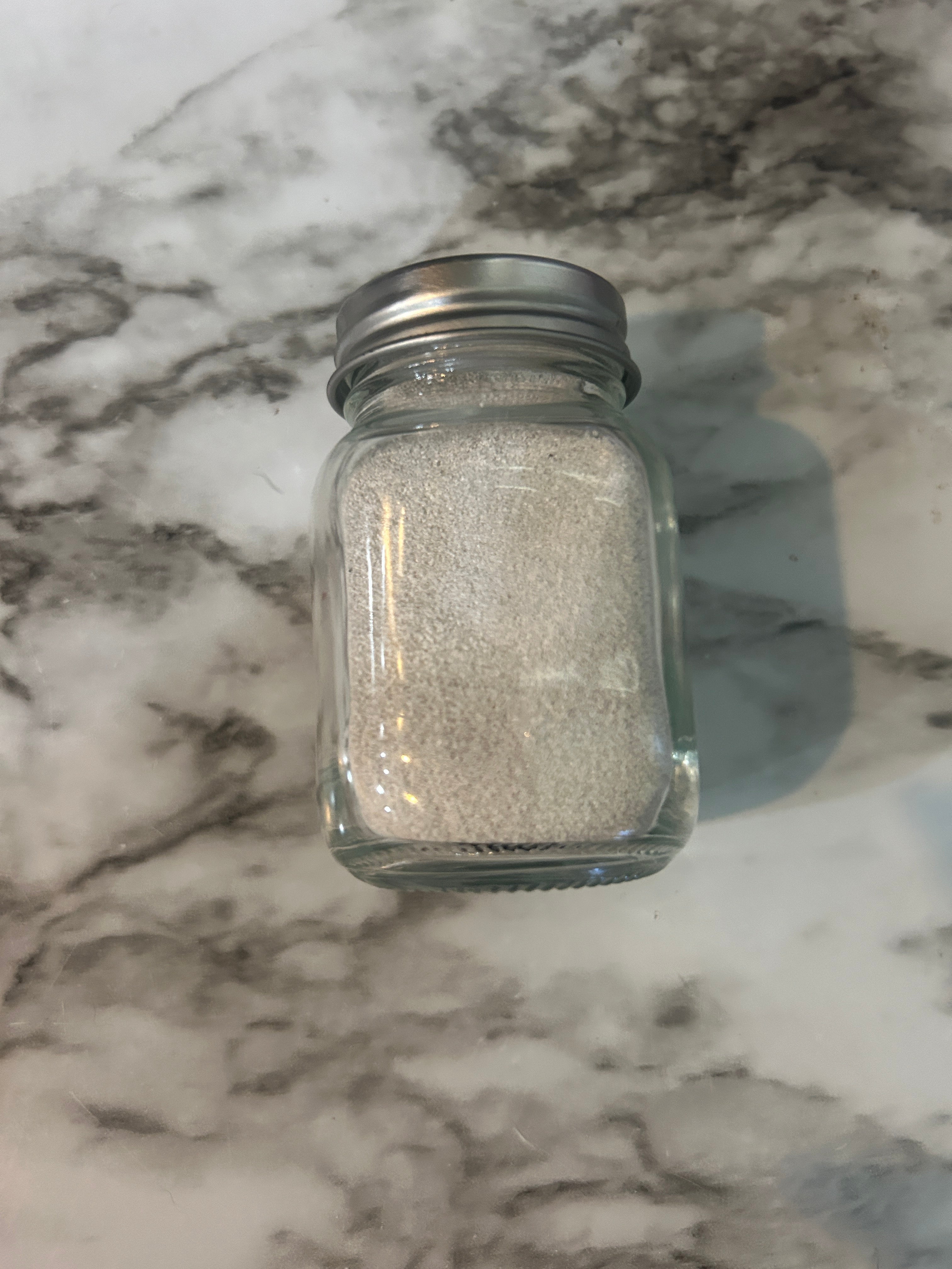 Additive Jar Powdered Snow – Fine Texture Additive (2 oz Glass Jar) – Hedgehog Hollow