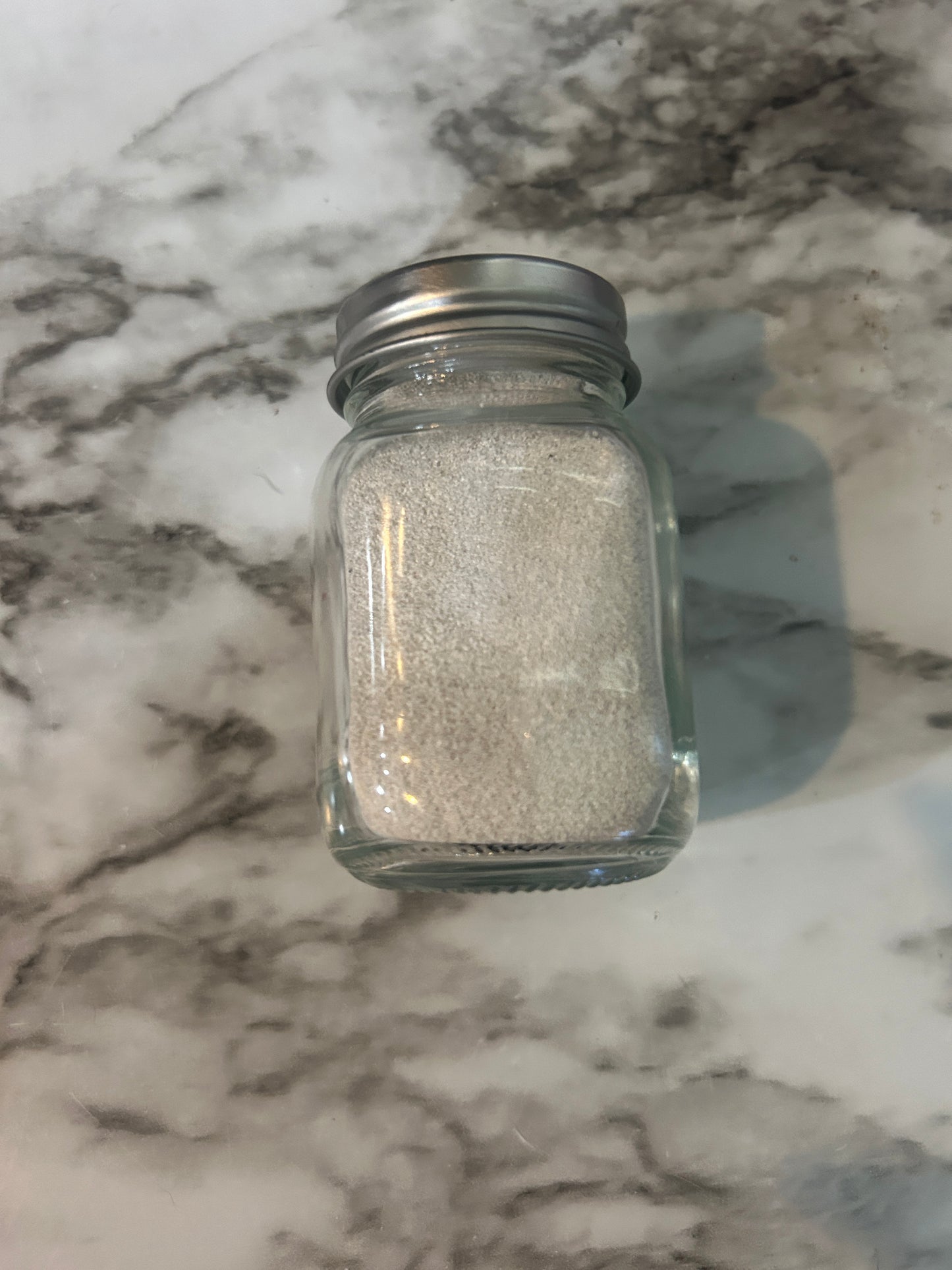 Powdered Snow – Fine Texture Additive (2 oz Glass Jar)