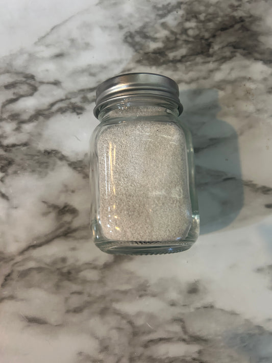 Powdered Snow – Fine Texture Additive (2 oz Glass Jar)