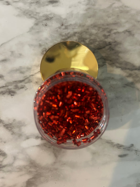 Tinsel Stix – Telephone Box (Red Foil Embellishments)