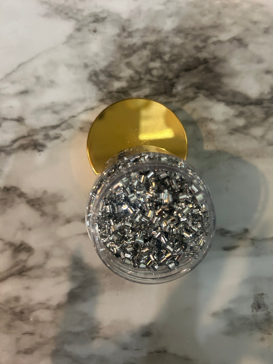 Tinsel Stix – On a Dime (Silver Foil Embellishments)