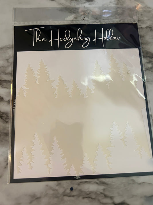 Treeline to Treeline – 6x6 Stencil (Made in USA)