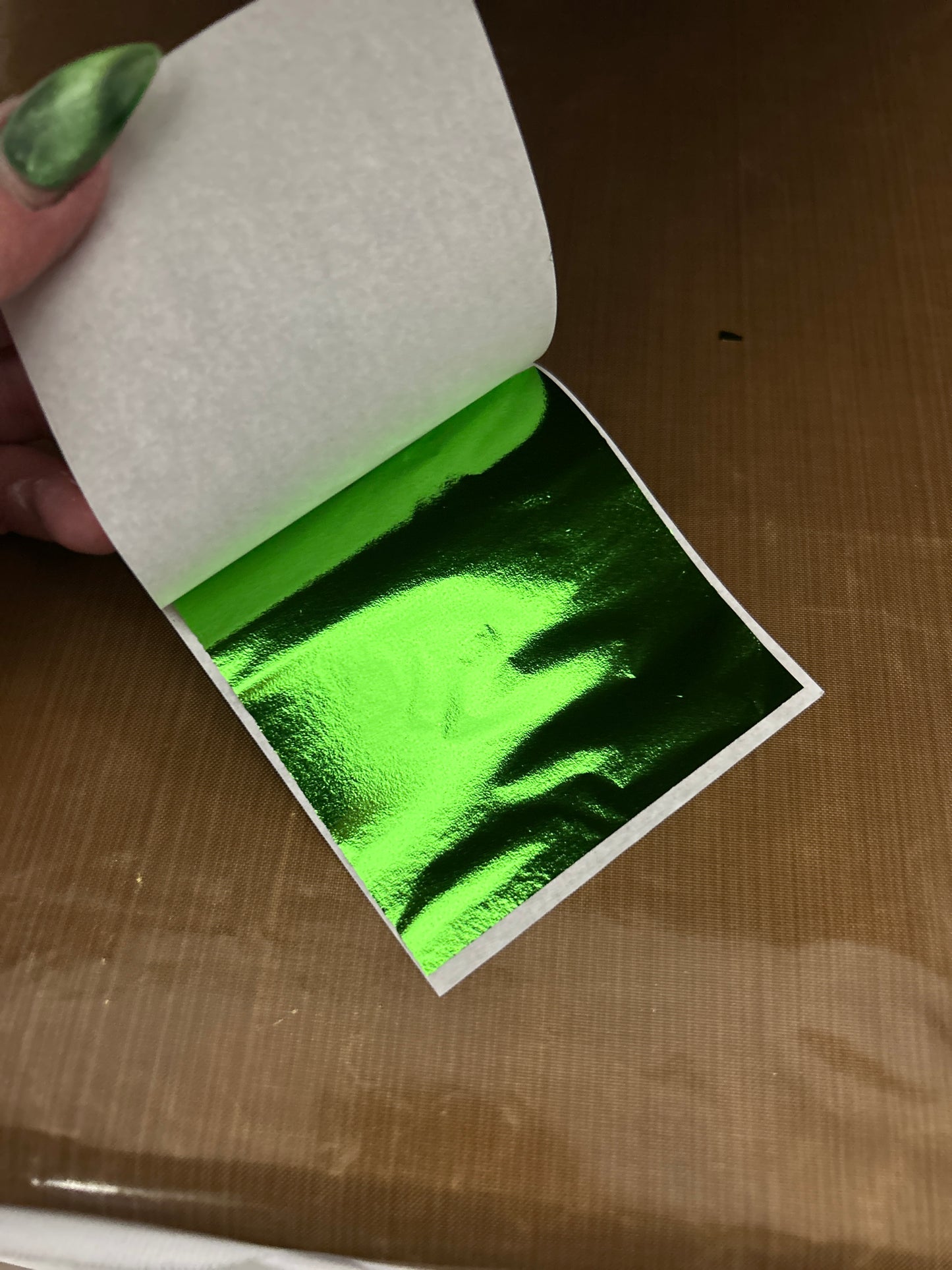 Alchemy Foil Leaf – Hyde Park (Green) | 15 Sheets