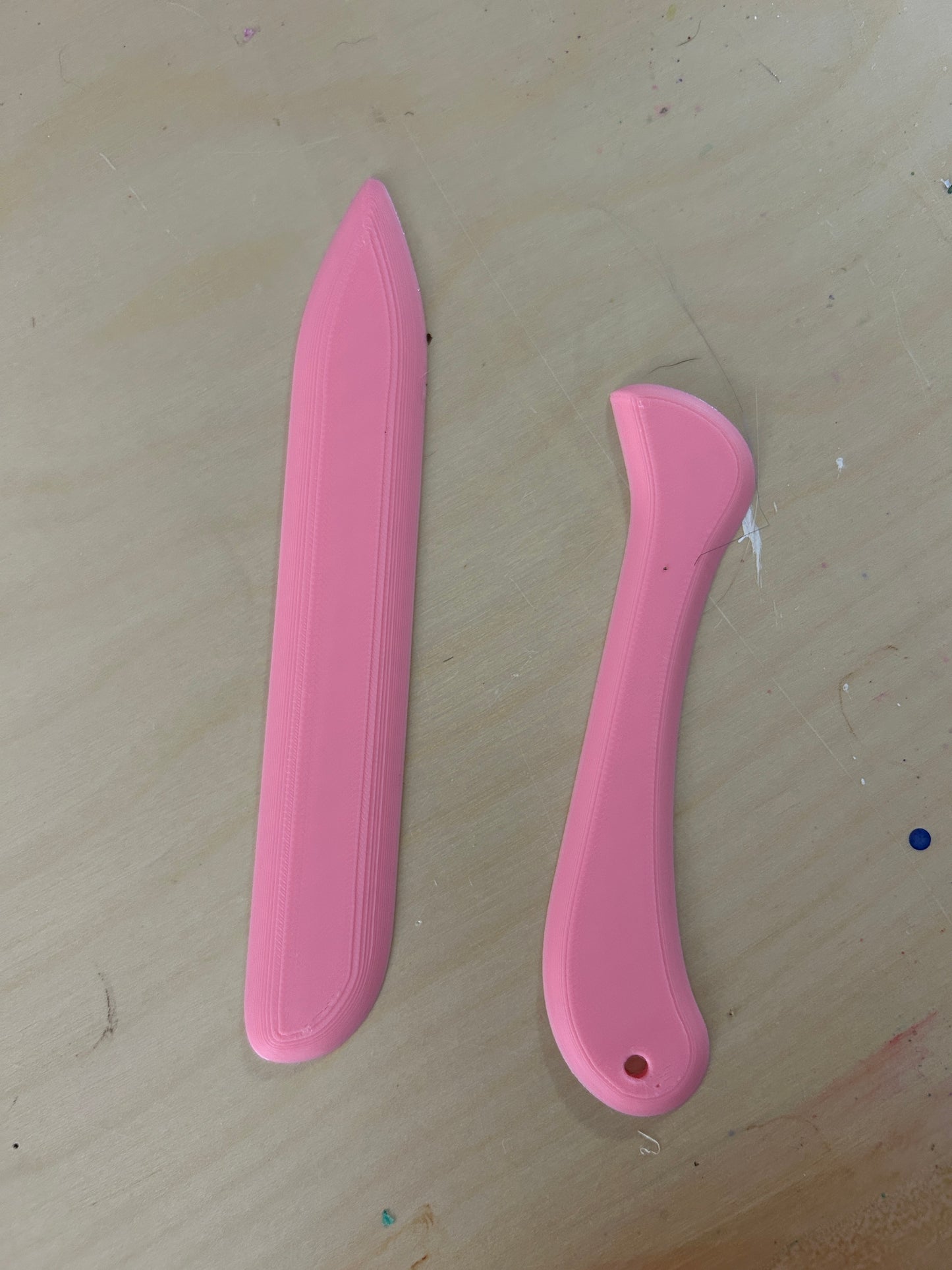 Bone Folder & Burnishing Tool Set – 3D Printed | Foiling & Card Scoring