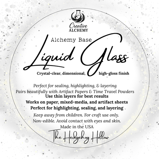 Liquid Glass (3oz) – Clear Gloss | Alchemy Base | Creative Alchemy