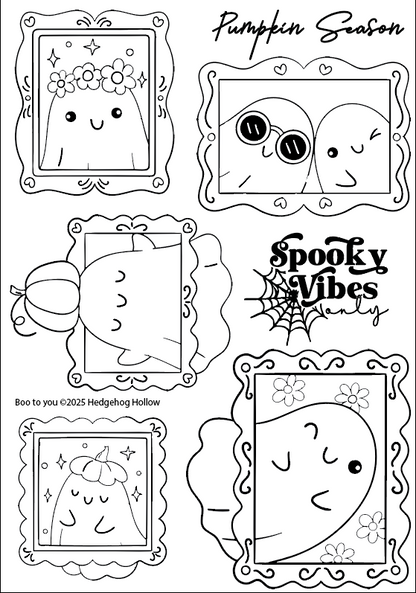 Boo to you 6x8 stamp set