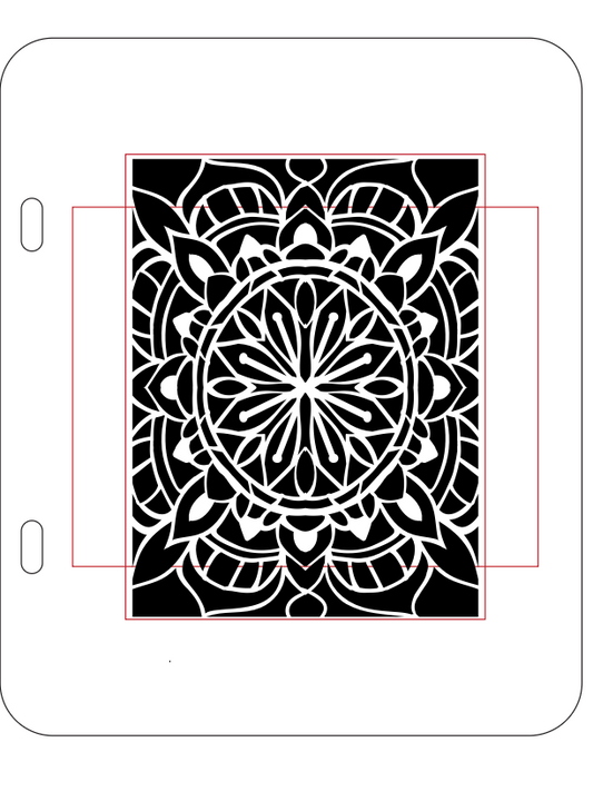 Winter Lace Mandala