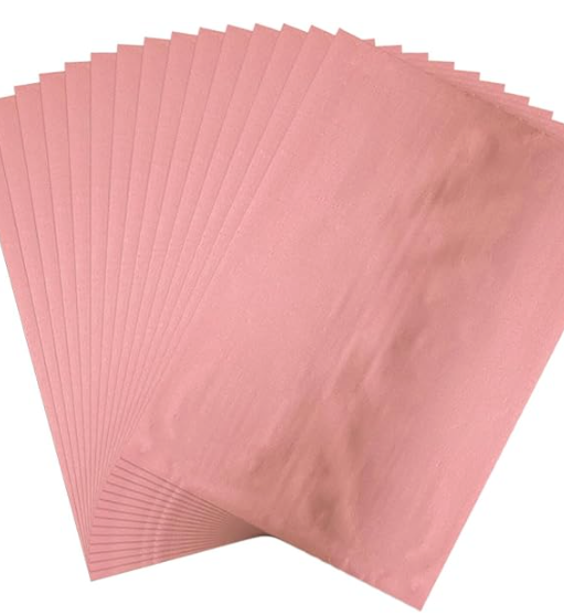 Rose the Day Away Toner Reactive Foil – Rose Gold Holographic | 8.5" × 11" (5 Sheets)