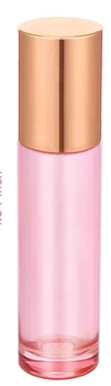 Creative Alchemy Roller Bottle – 10ml Pink Glass Rollerball for Shimmer Mixes, Oils & Craft Blends | Hedgehog Hollow