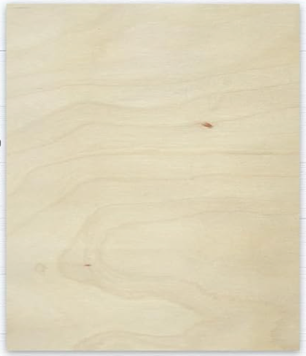 White Birch Wood Veneer Cardstock – Real Wood Paper Sheets (2 Pack) 8.5 x 5.5 | Hedgehog Hollow