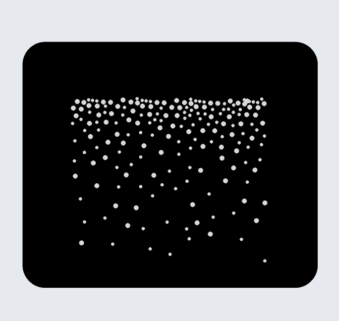 Falling Sparkles Stencil & Gem Placement Guide – Perfect for Rhinestones, Gems, Ink Blending & Glitter Backgrounds | Hedgehog Hollow