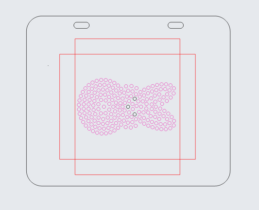Peeps Sparkle Stencil & Gem Placement Guide – Bunny Rhinestone Placement Stencil for Easter Cardmaking | Hedgehog Hollow