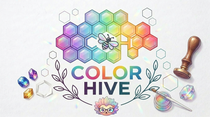 Color Hive Box | Exclusive Stamp Set + Coordinated Craft Kit + Live Class