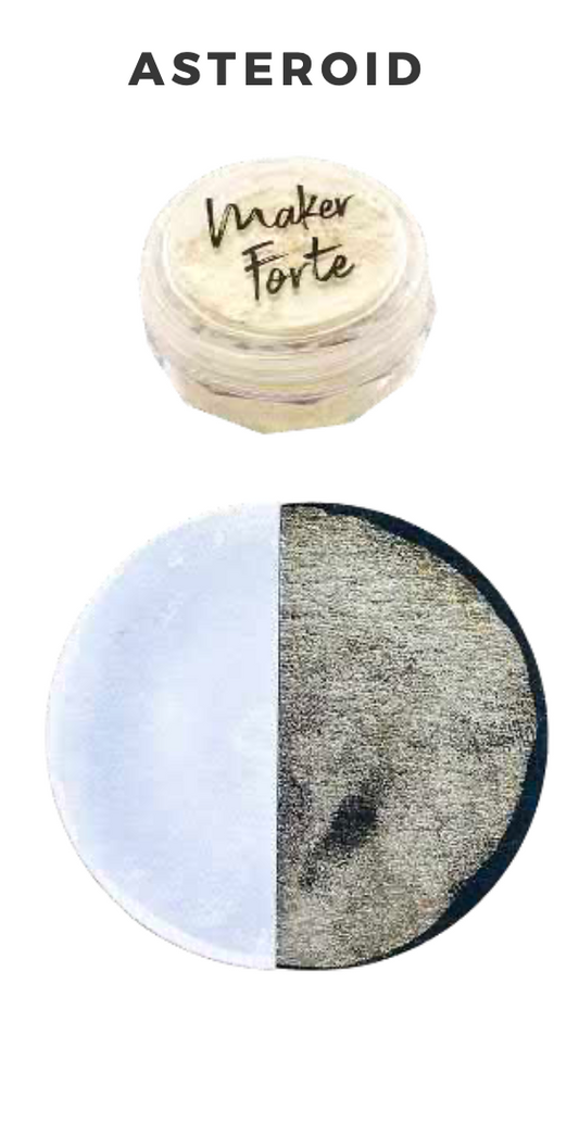 Kaleidoscope Mica Pigment Powder – Astroid – White Light Silver Shimmer Pigment for Cardmaking, Resin, Paint & Mixed Media