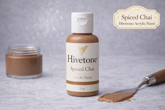 Hivetone Acrylic Craft Paint – Spiced Chai (2oz)